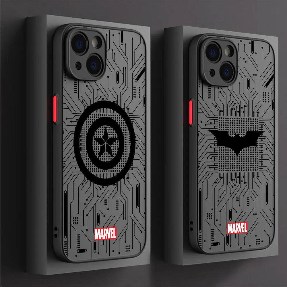 Marvel Hero Logo Matte Lux Case