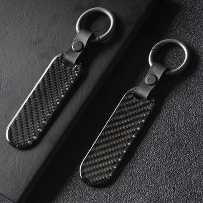 Customizable Carbon Fiber Keychain