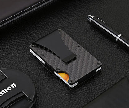 Carbon Fiber Card Holder - Money Clip