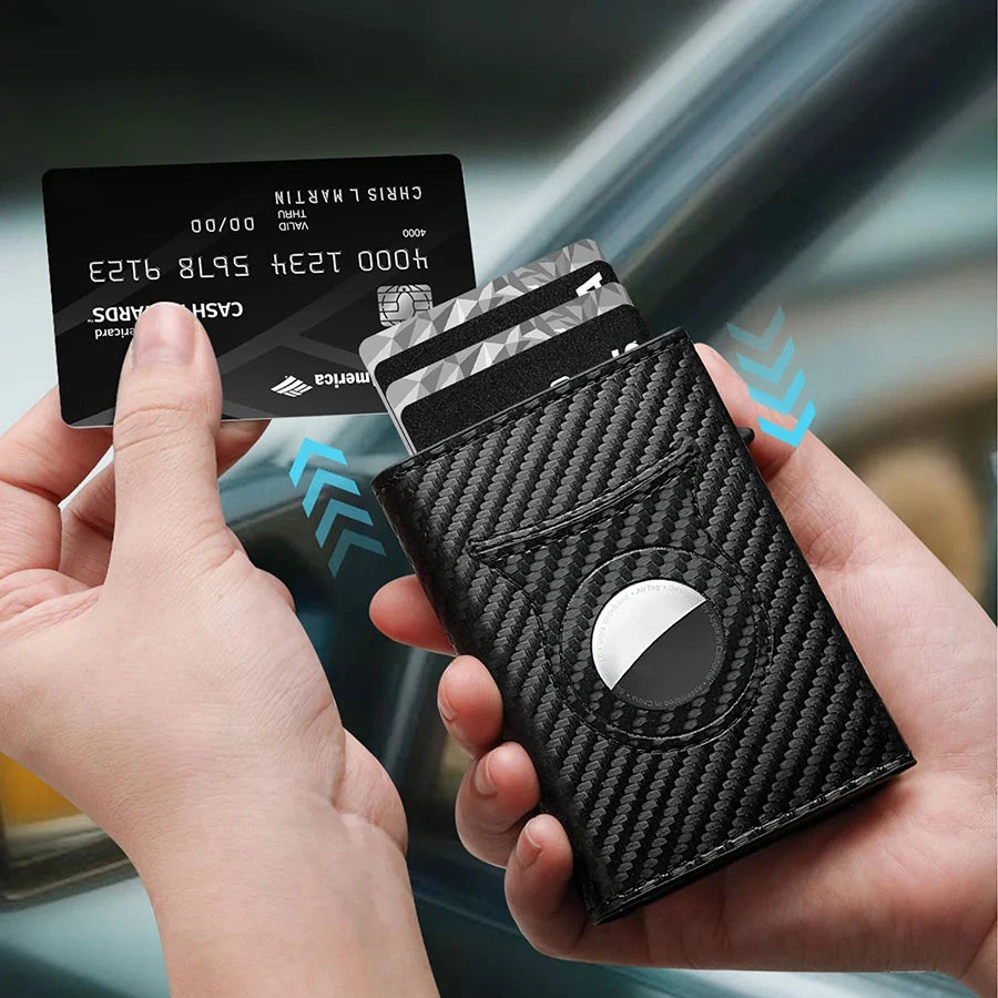 Men's Carbon Smart Wallet