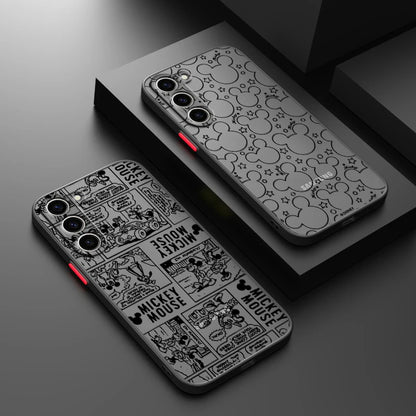 Minimalistic Mickey Mouse Matte Lux Case Samsung