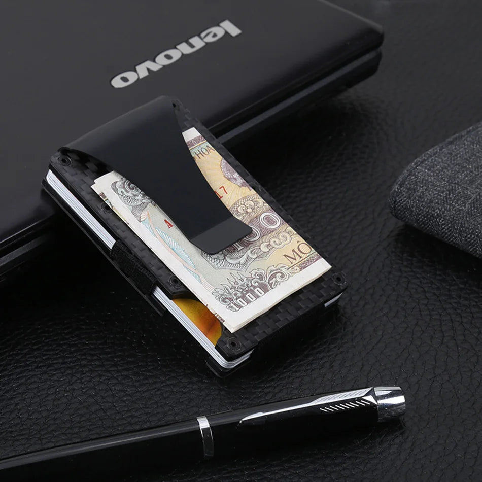 Carbon Fiber Card Holder - Money Clip