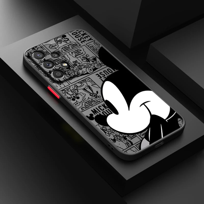 Minimalistic Mickey Mouse Matte Lux Case Samsung