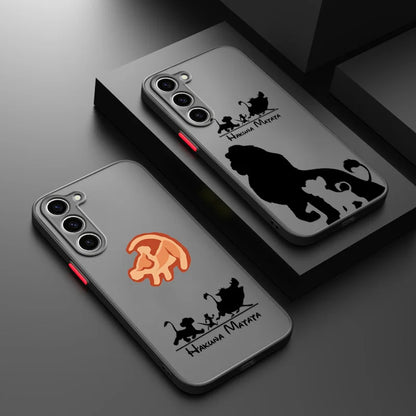 Lion King Frosted Case Samsung