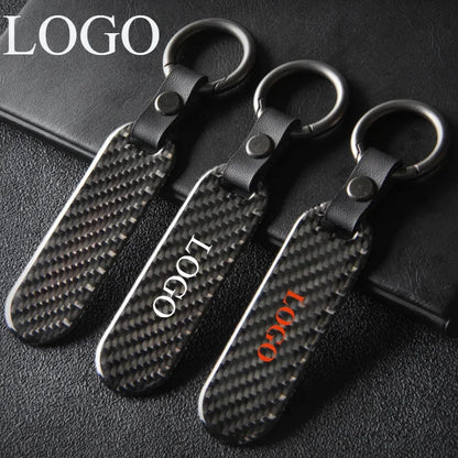 Customizable Carbon Fiber Keychain