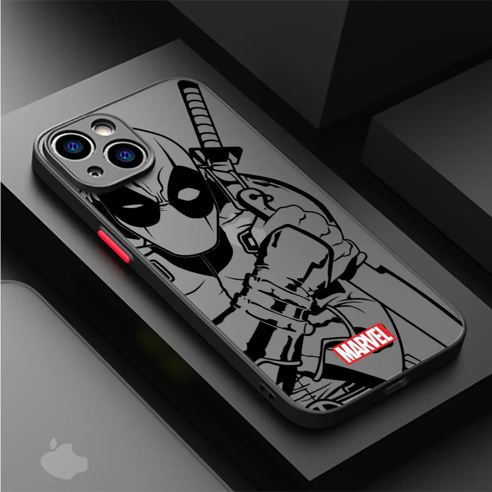 Minimalistic Marvel Matte Lux Phone Case