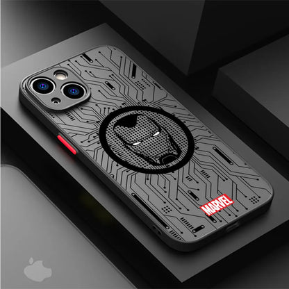 Marvel Hero Logo Matte Lux Case