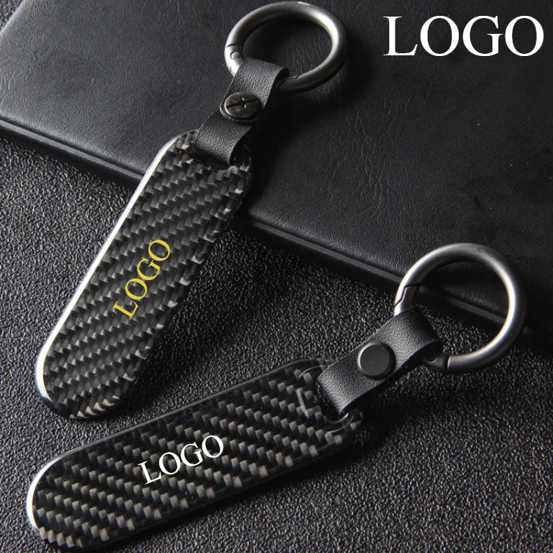 Customizable Carbon Fiber Keychain