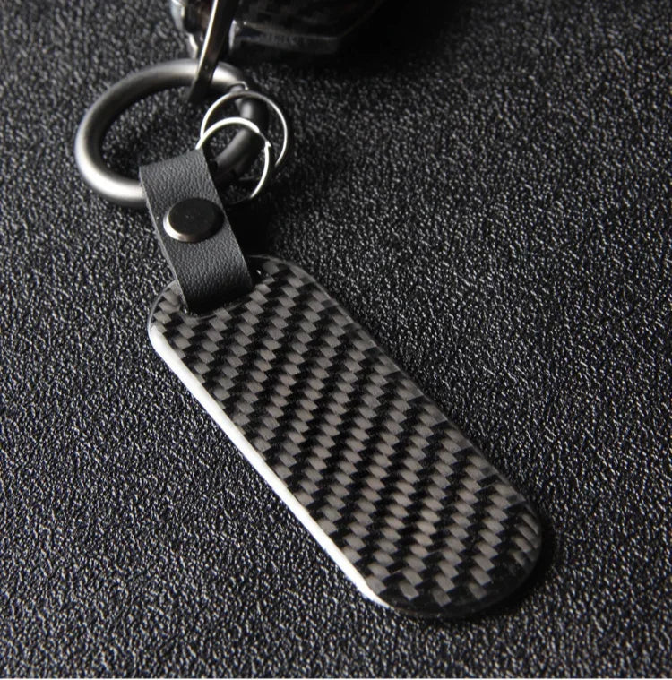 Customizable Carbon Fiber Keychain