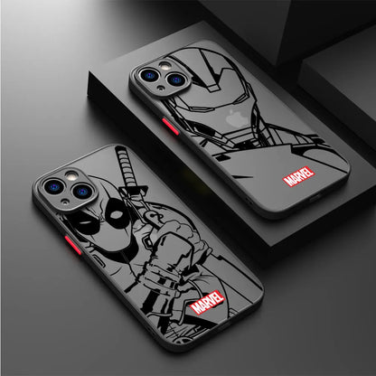 Minimalistic Marvel Matte Lux Phone Case