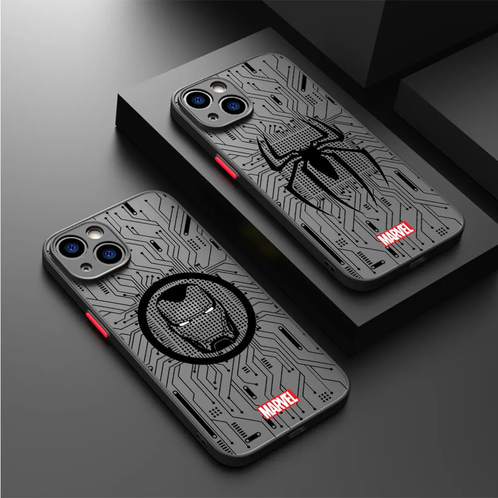 Marvel Hero Logo Matte Lux Case