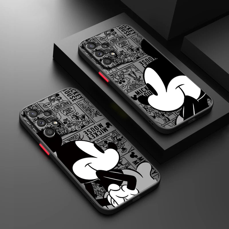 Minimalistic Mickey Mouse Matte Lux Case Samsung