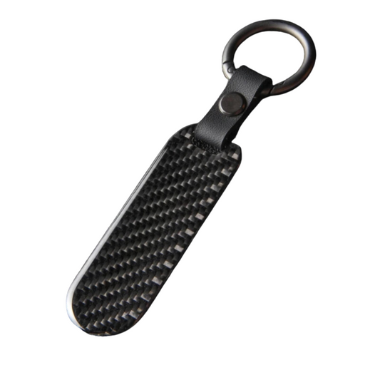 Customizable Carbon Fiber Keychain